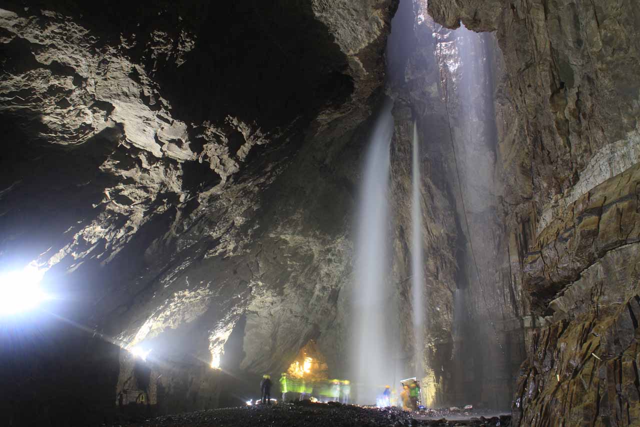 Waterfall Gaping Gill England