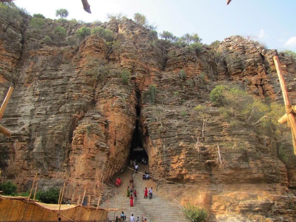 Yaganti Cave Temple Kurnool Andhra Pradesh