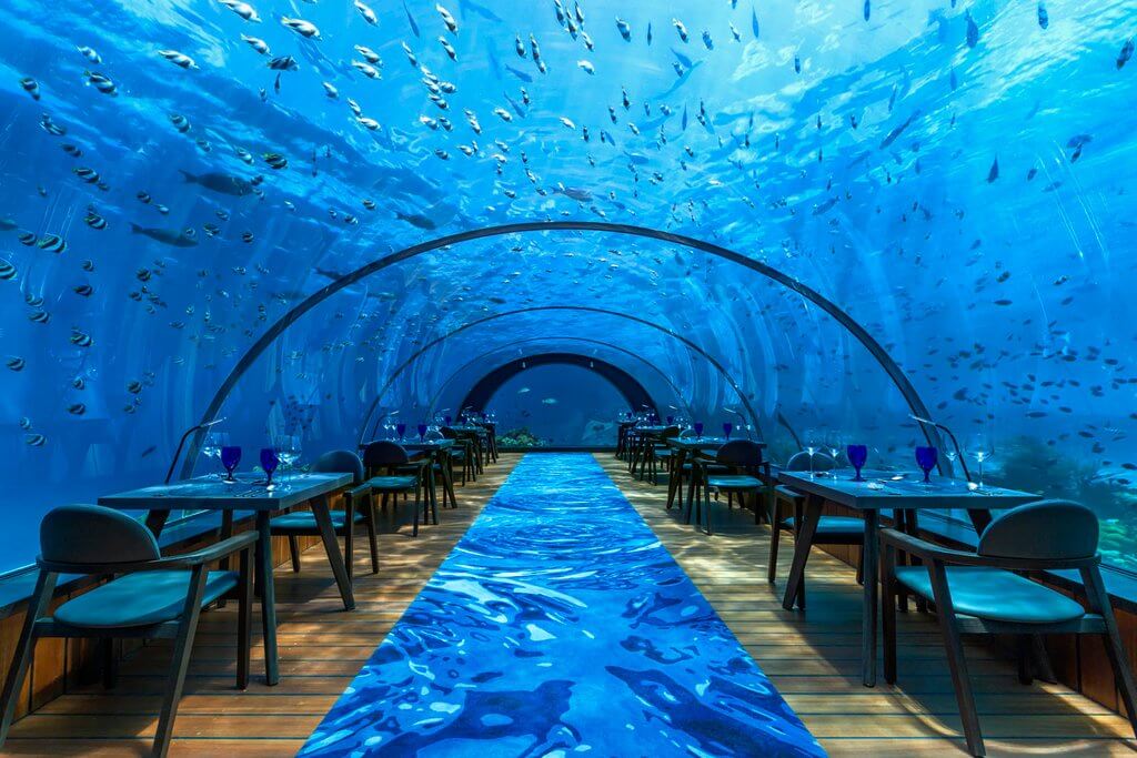 5.8 Undersea Restaurant Maldives