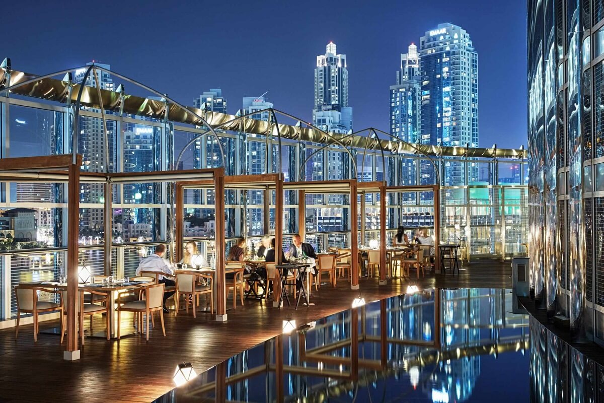 Amal Armani Restaurant Burj Khalifa Dubai