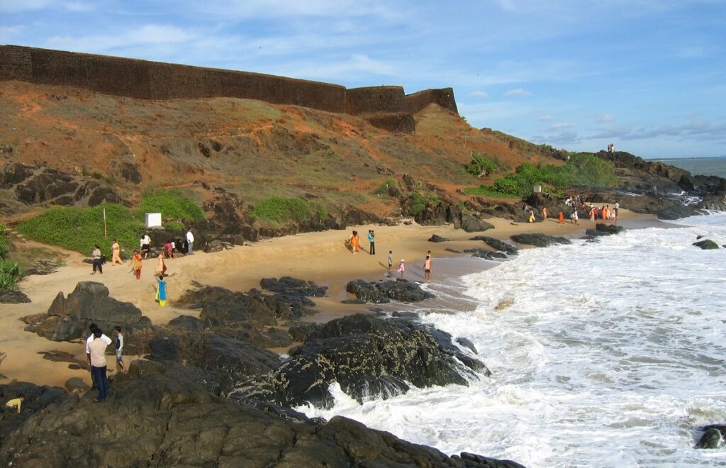 Bakel Fort Beach Kasaragod Kerala