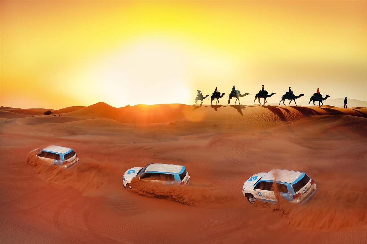 Dune Bashing in Dubai