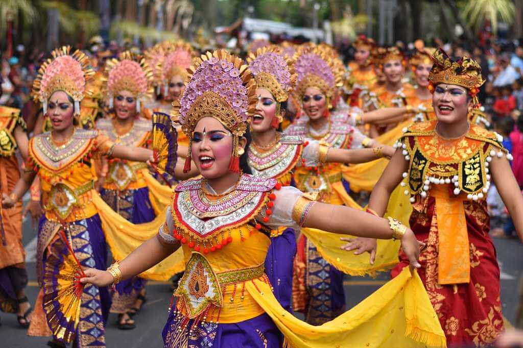 Festival in Bali Indonesia