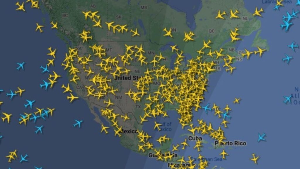 Flights across the United States have been grounded due to an aviation system failure