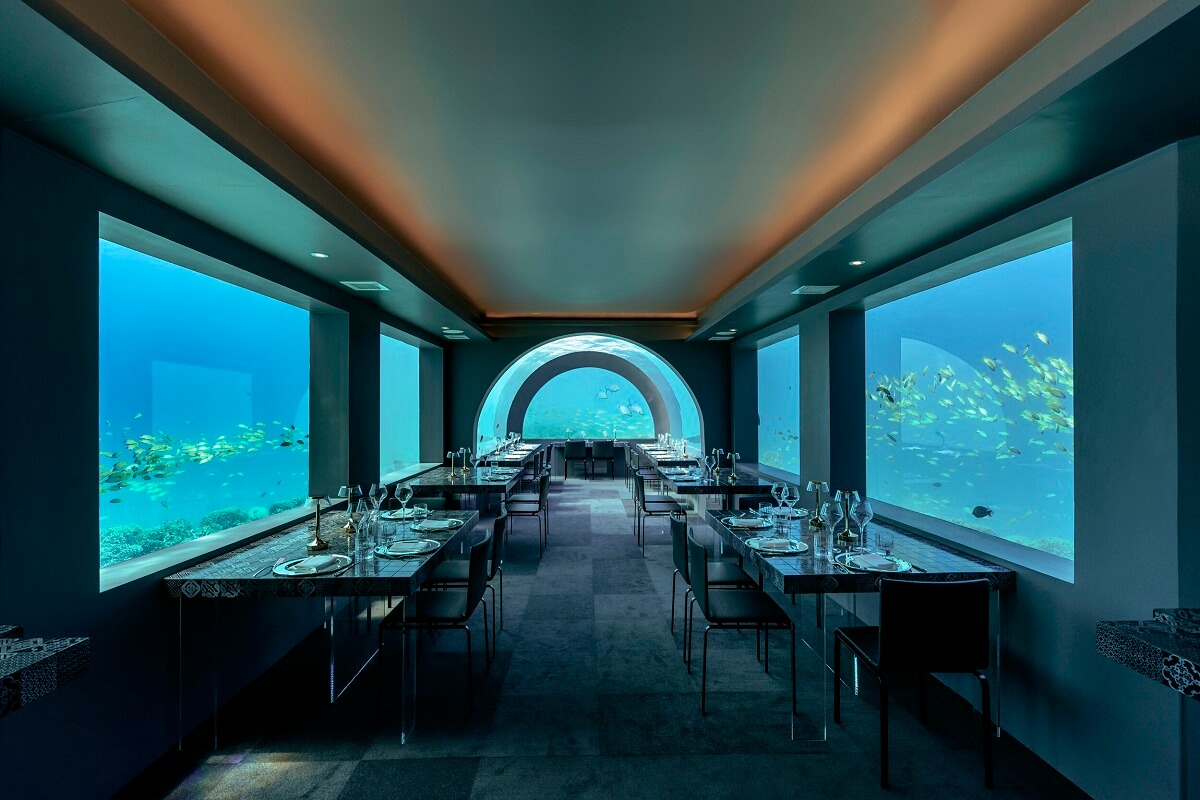 H20 Underwater Restaurant Maldives
