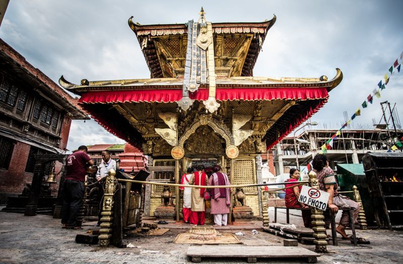 Harati Mata Temple Swayambhunath Stupa Kathmandu Nepal