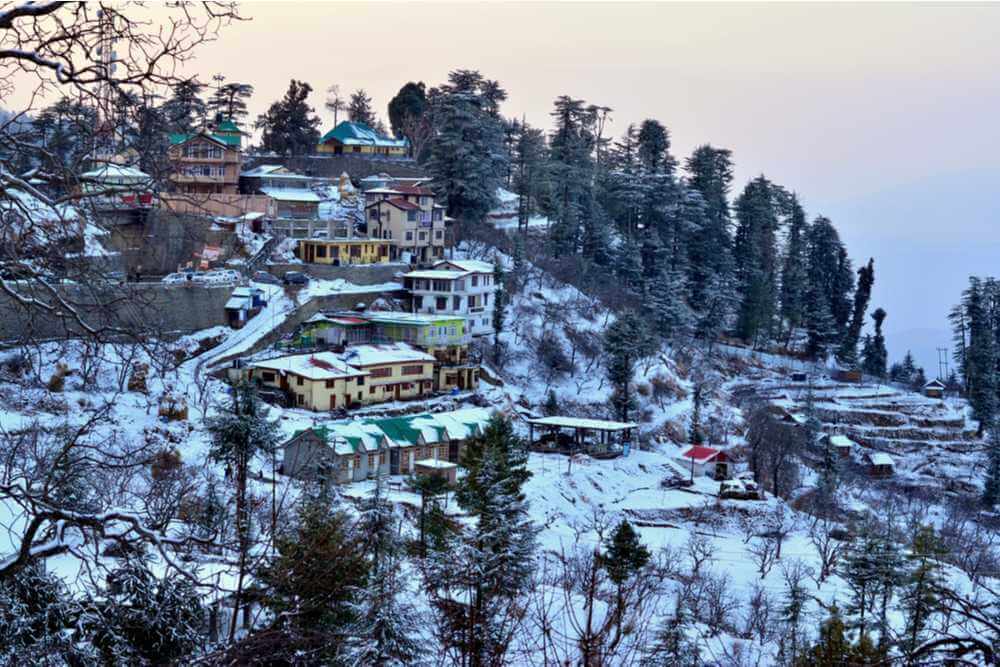Kufri Snowfall
