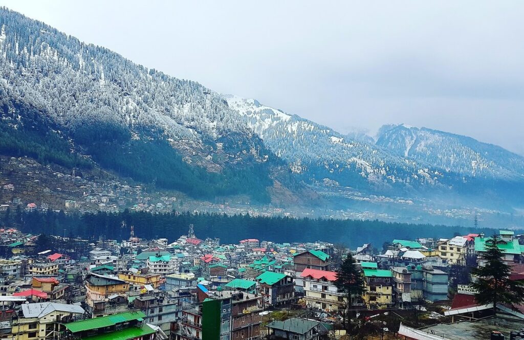 Kullu Manali Snowfall