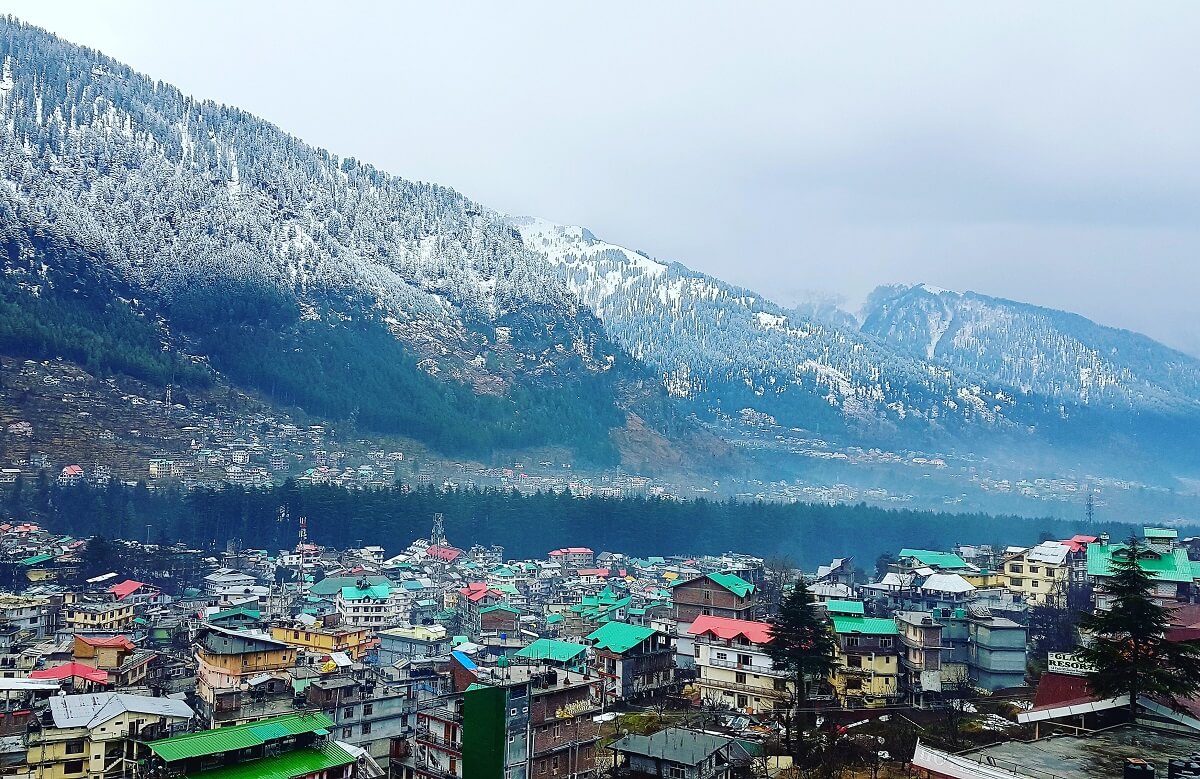 Kullu Manali Snowfall