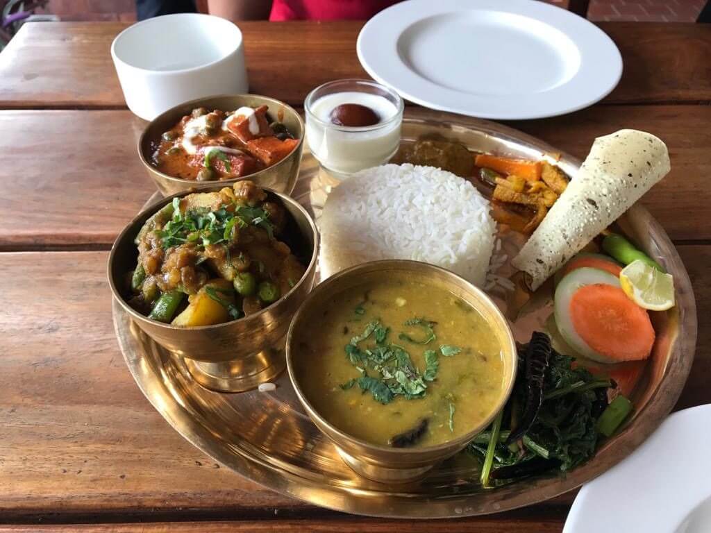 Local food and cuisine Sarangkot Pokhara, Nepal