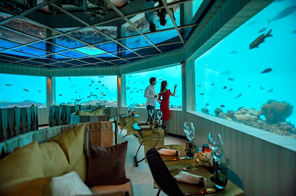 Minus Six Meters Underwater Restaurant Maldives
