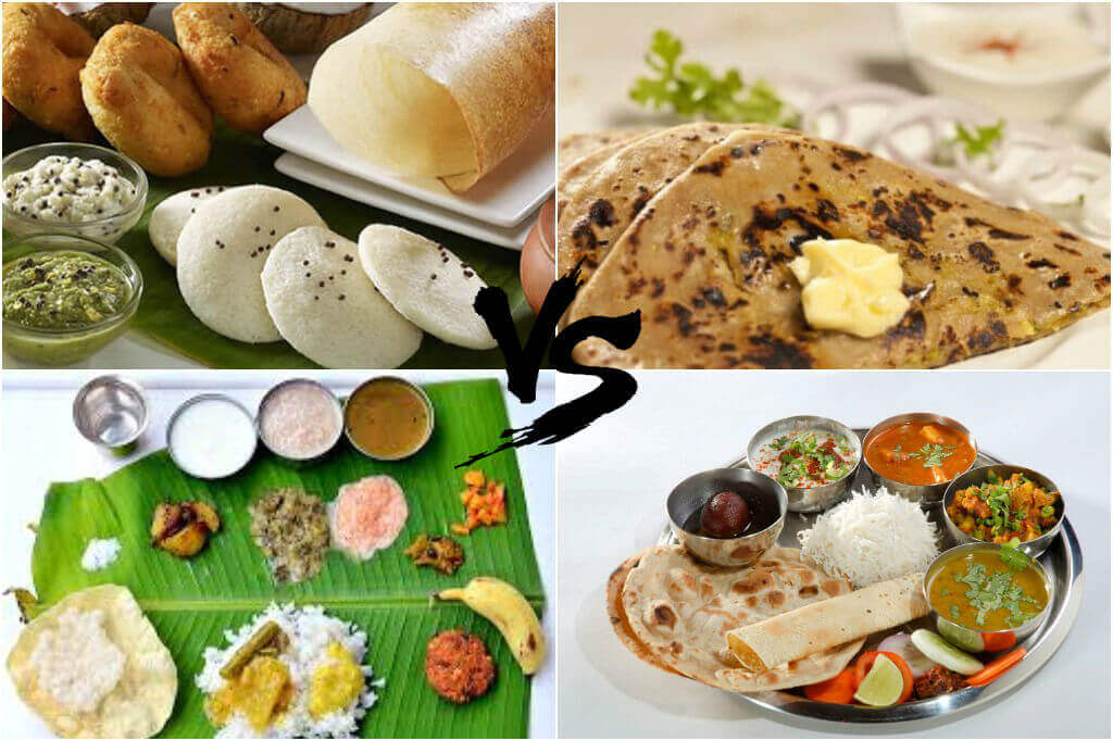 North India vs South India Cuisine