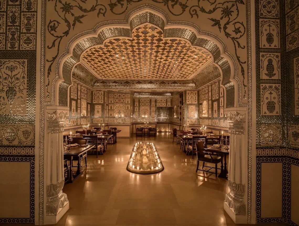 Sheesh Mahal Amer Fort Jaipur Rajasthan