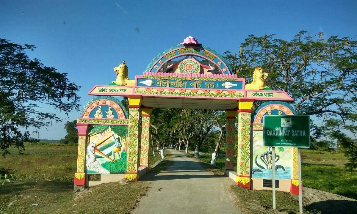 Dakshinapat Satra Majuli Island Assam