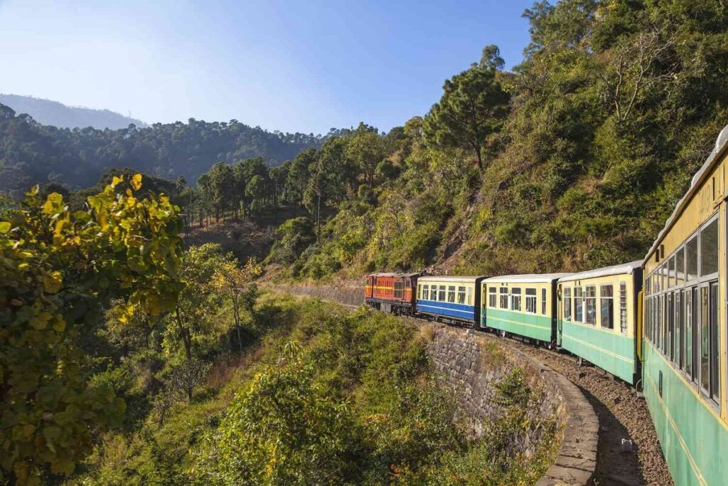 Enjoy Toy Train Between Kalka And Shimla