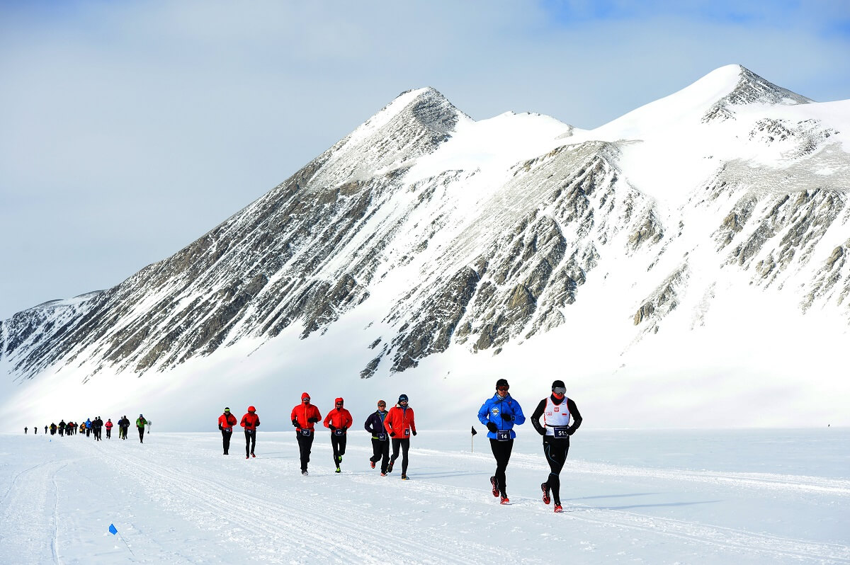 Marathon on Antarctic Ice