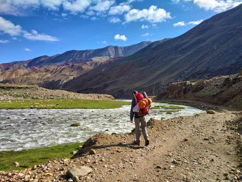 Rumtse to Tso Moriri Trek Ladakh