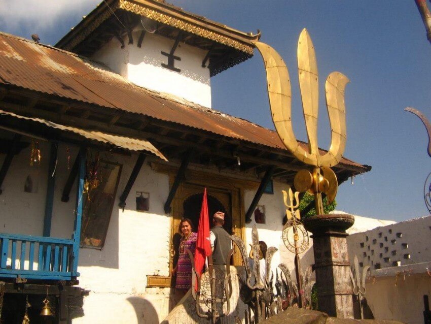 Temple of Bhairabsthan Palpa Nepal
