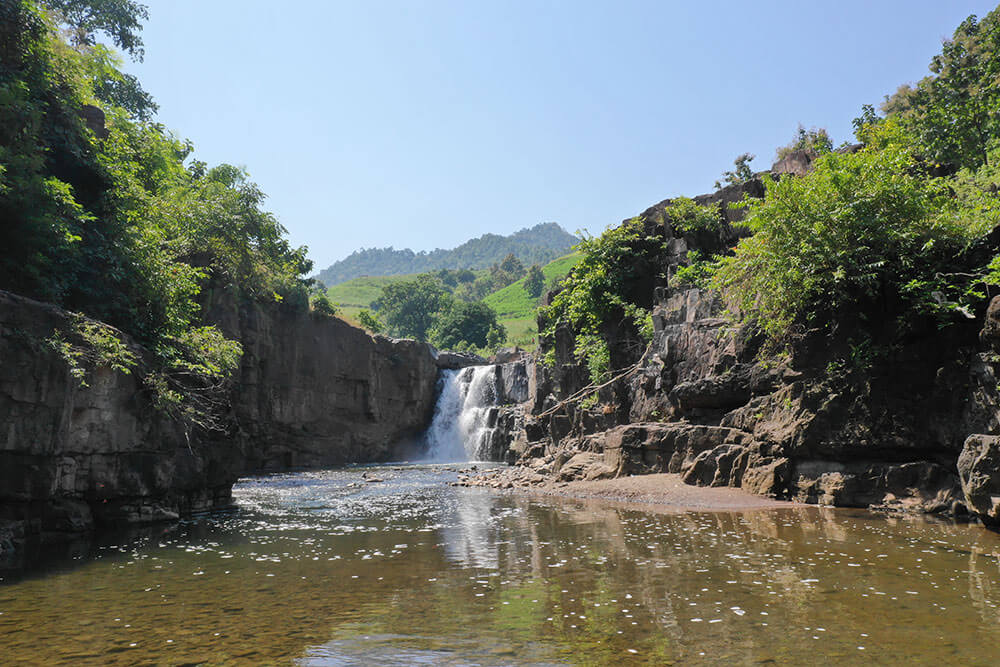 Waterfalls of Zarwani Kevadia Gujarat