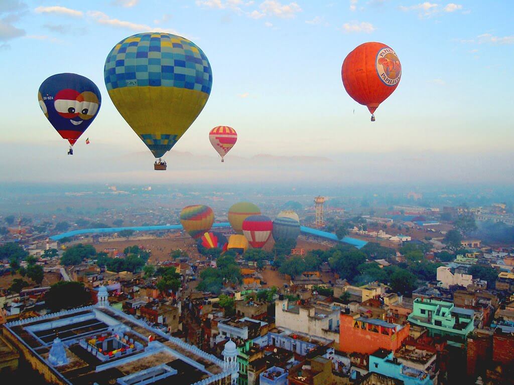 Balloon Ride in Pushkar, Rajasthan