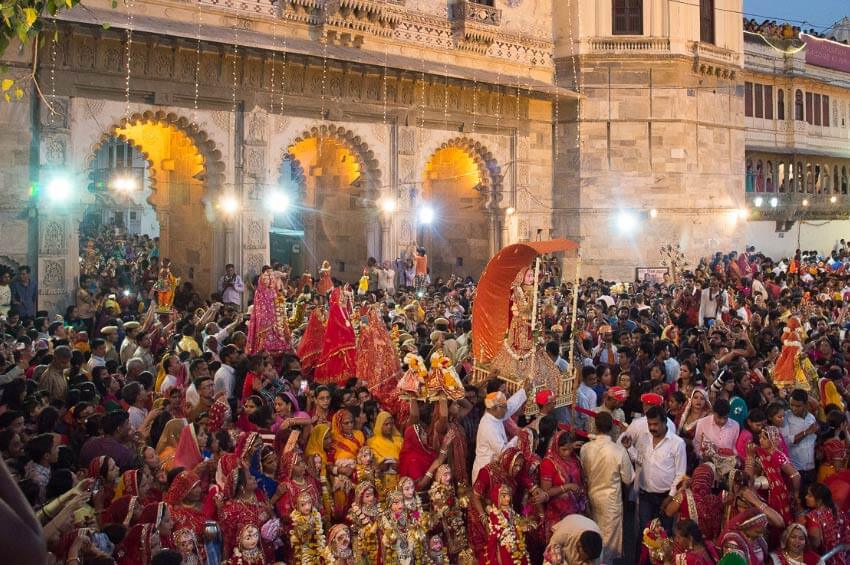 Celebrations at Mewar Festival Udaipur