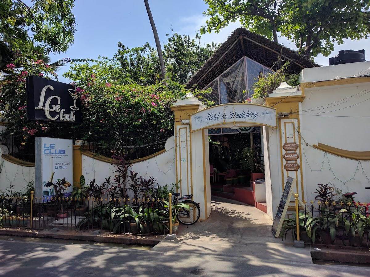 Le Club Cafe Pondicherry