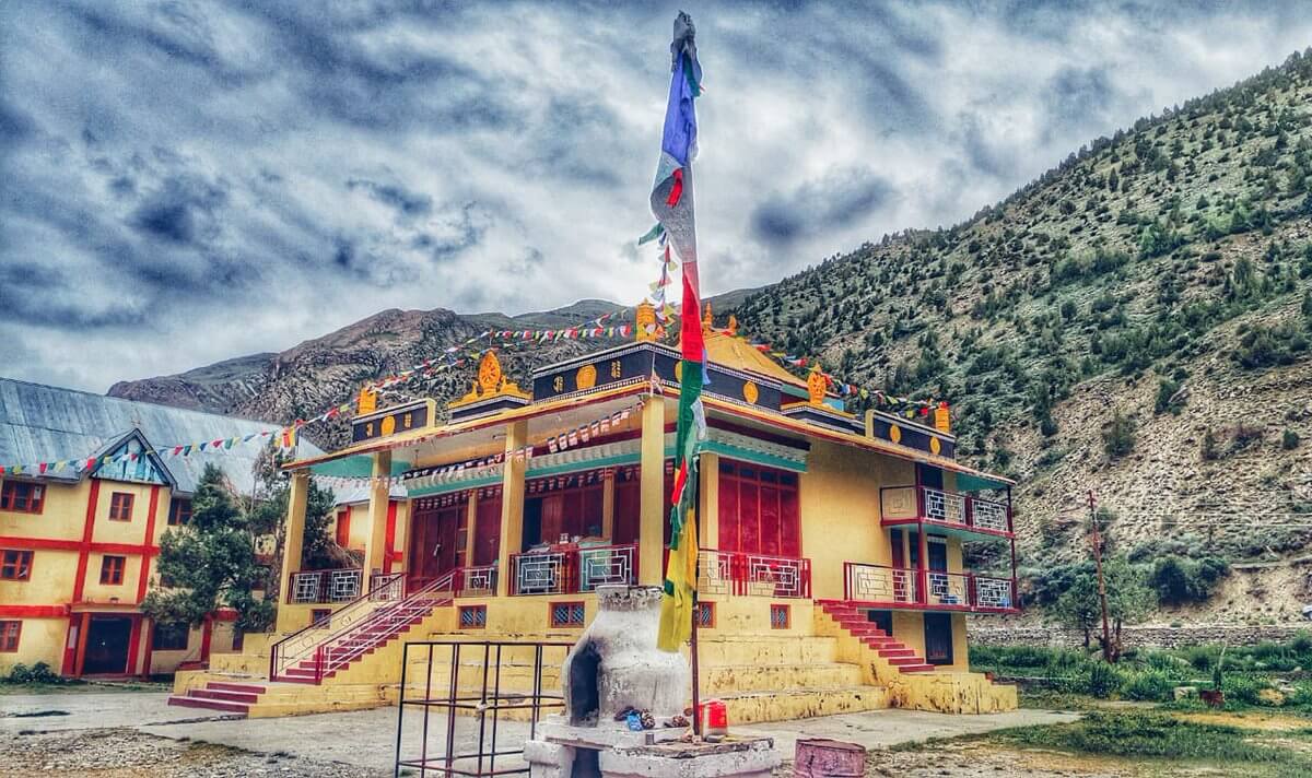Monastery of Gemur Lahul Himachal