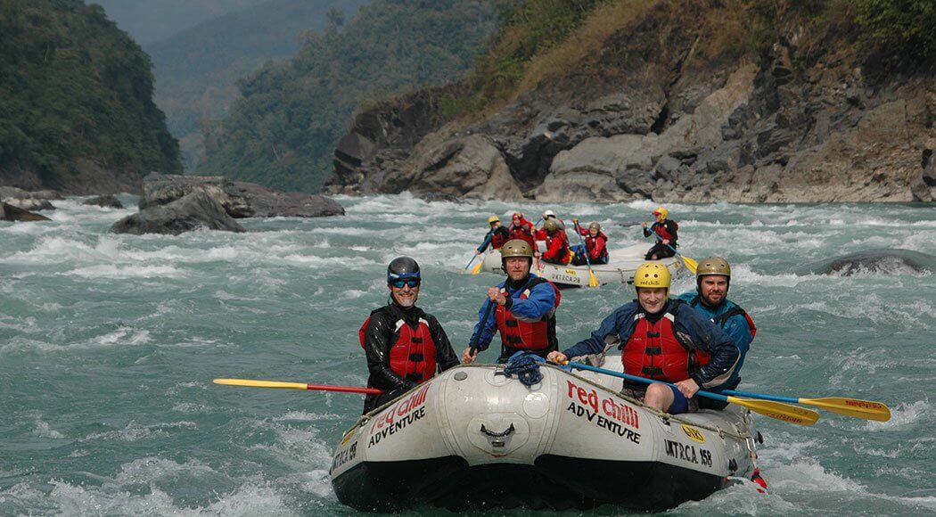 Rafting In Brahmaputra River (Tuting), Arunachal Pradesh