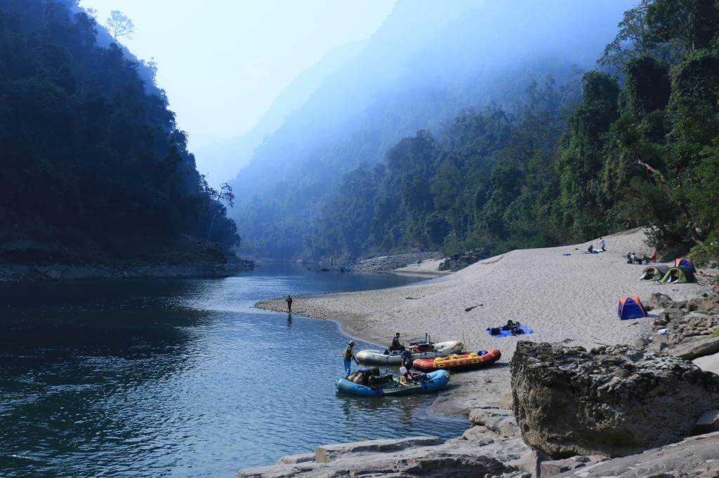 Rafting In River Subansari, Arunachal Pradesh