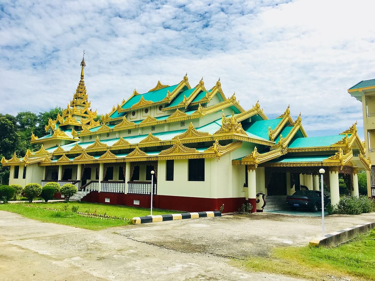 Sri Lankan Monastery Lumbini Nepal