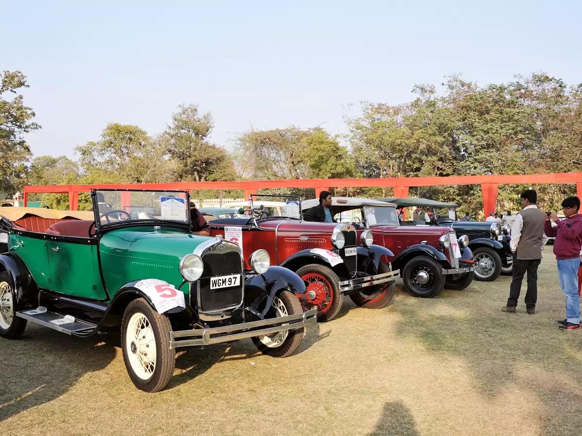 Vintage Automobile Rally in Rajasthan