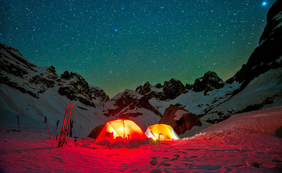 Camping in Auli Uttarakhand