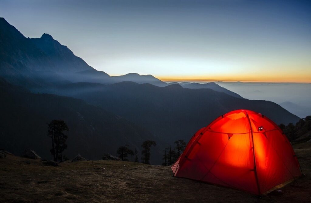 Camping in Nainital Uttarakhand