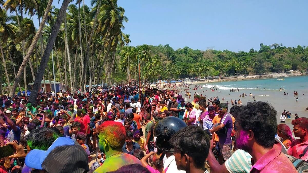 Holi Festival in Andaman Islands