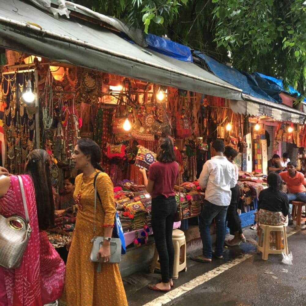 Janpath Market Connaught Place Delhi