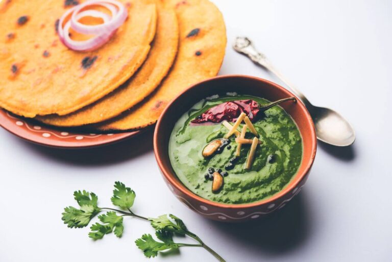 Makki di Roti and Sarson ka Saag in Punjab