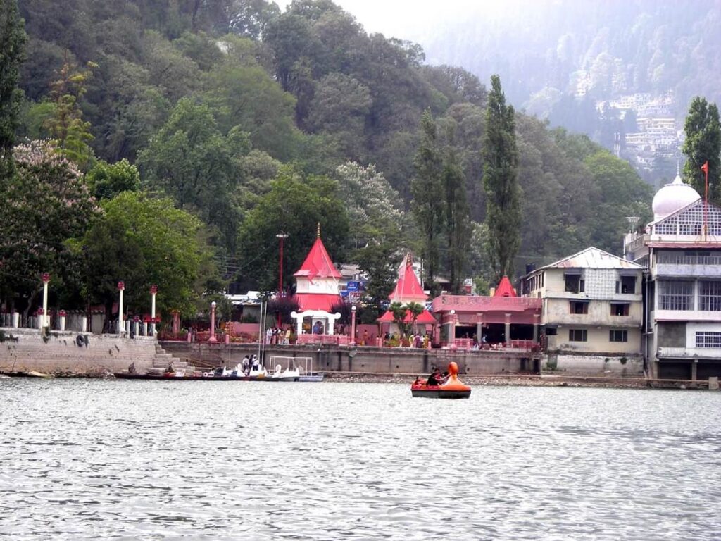 Naina Devi Temple Viewpoint Nainital Uttarakhand
