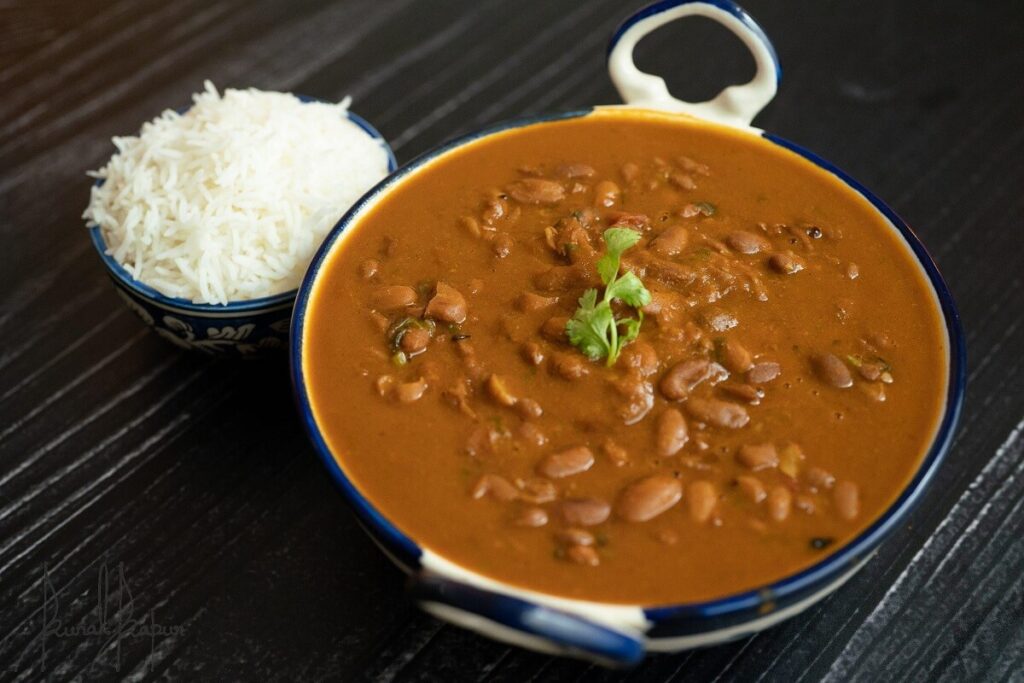 Punjabi Rajma Chawal Food in Punjab