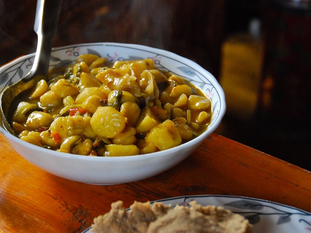 Sku and Khambir Ladakh Food