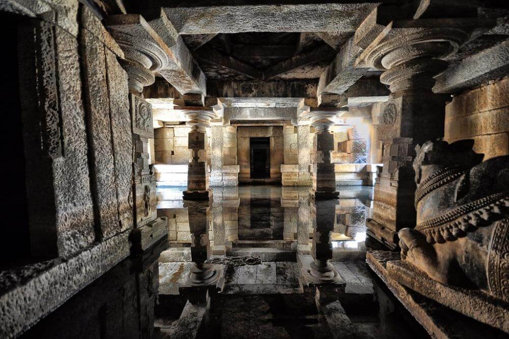 Underground Shiva Temple Hampi Karnataka