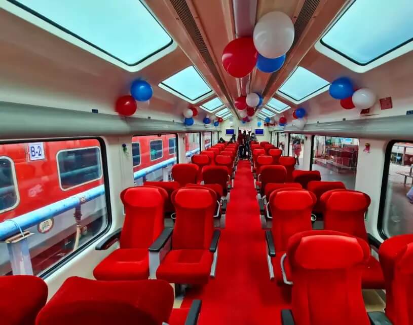 Vistadome Train Yeswanthpur – Mangalore Express Karnataka