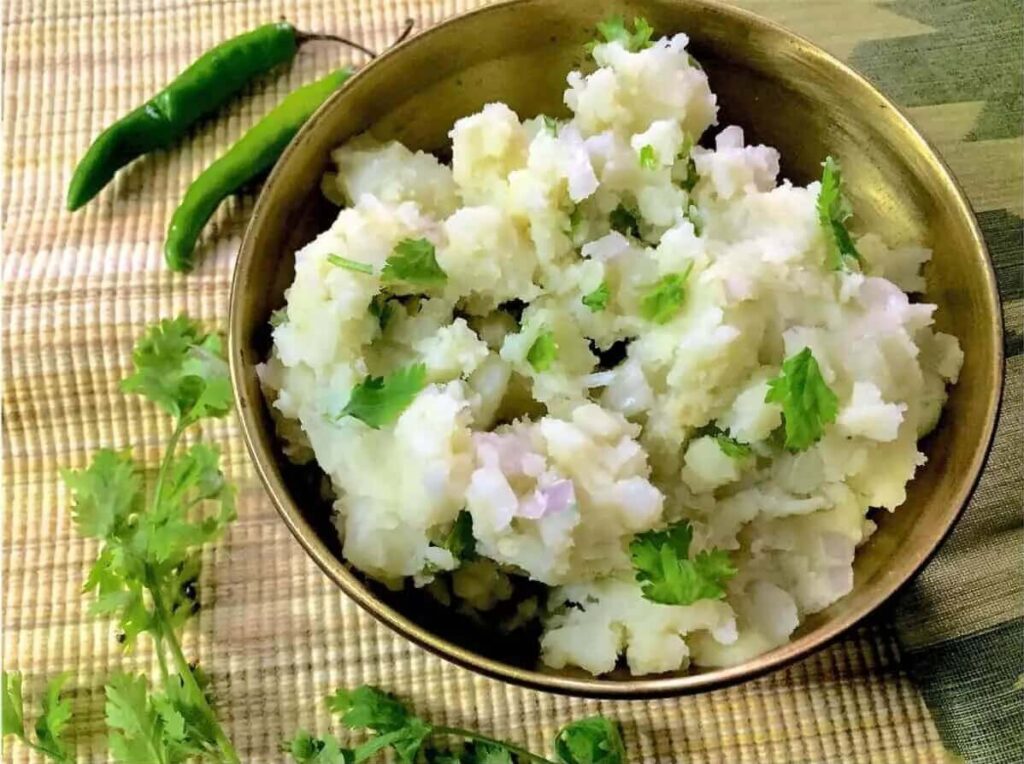 Aloo Pitika Food Assam