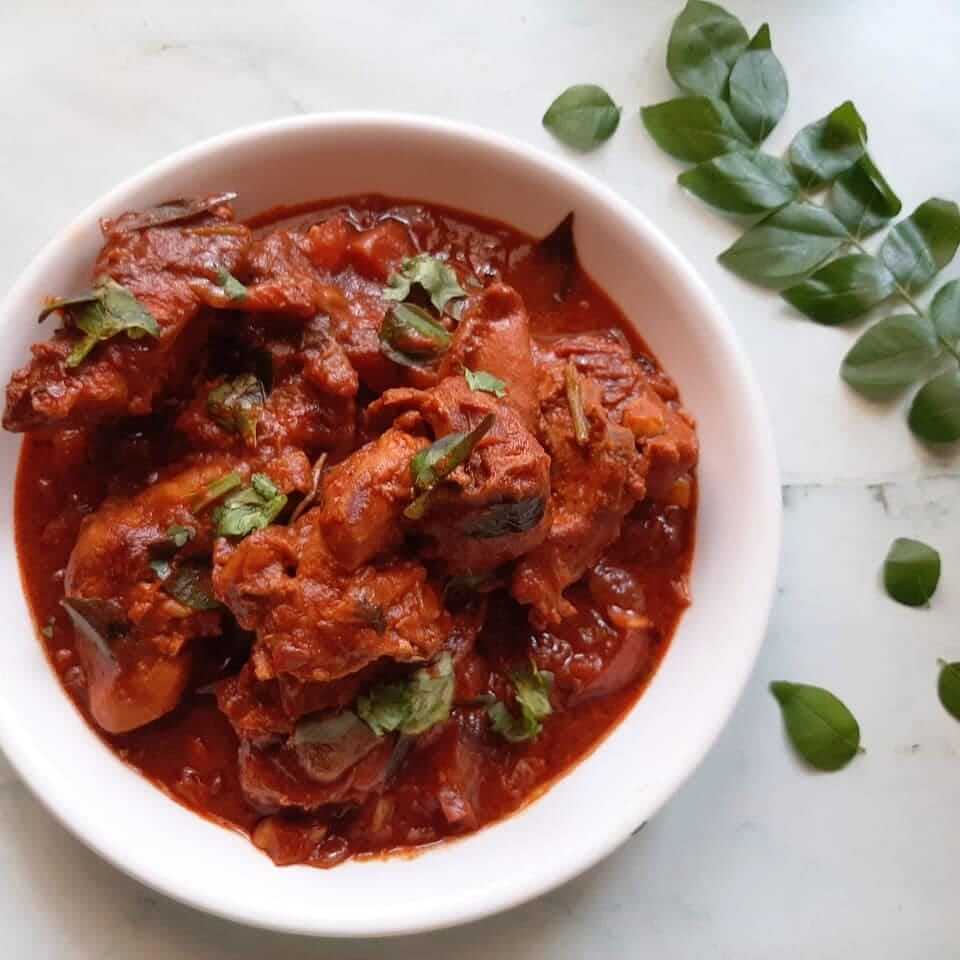 Chicken Pulimunchi Mangalore Karnataka