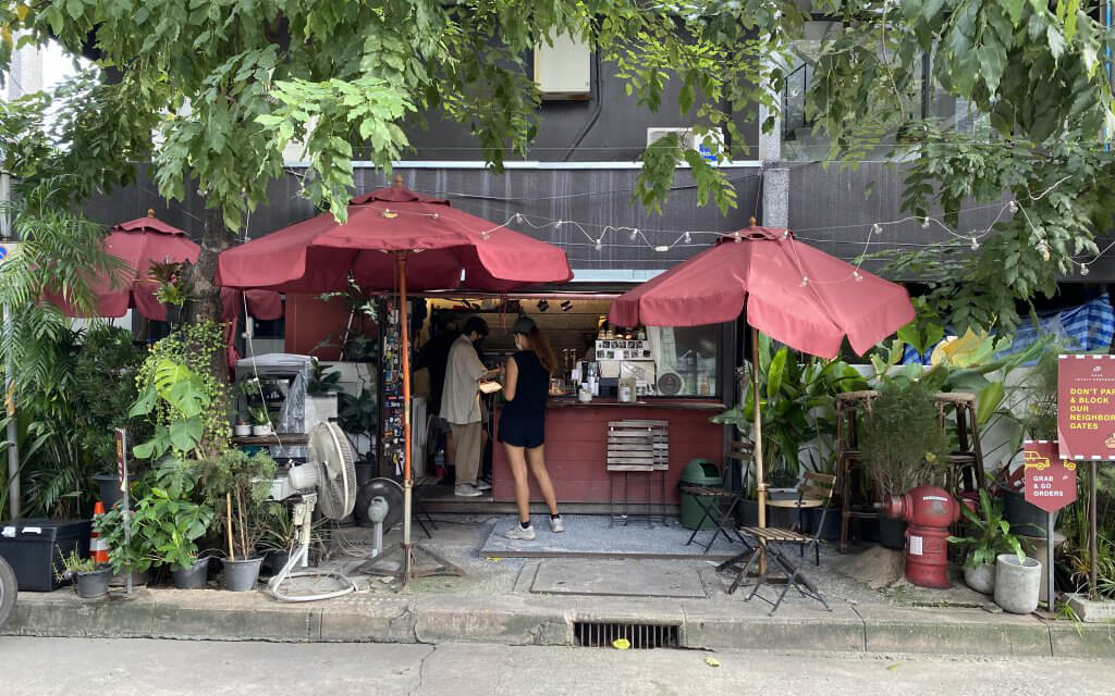 City Boy Coffee Stand Cafe Bangkok Thailand