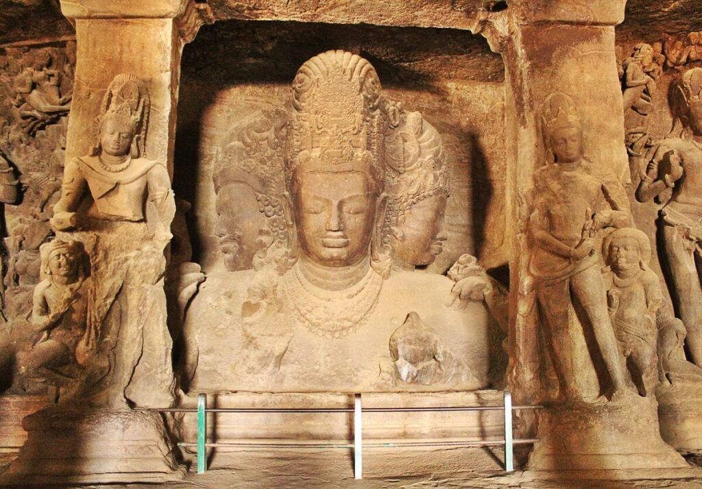 Elephanta Caves Painting, Maharashtra