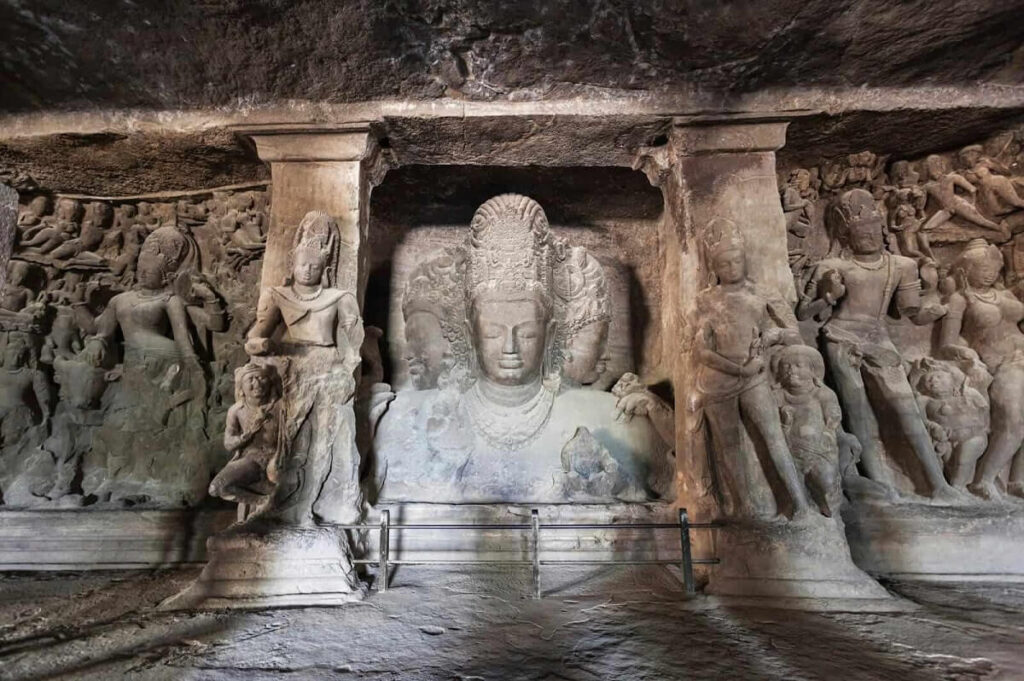 Elephanta Caves Painting, Maharashtra