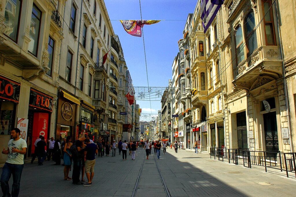 Istiklal Street, Istanbul, Turkey