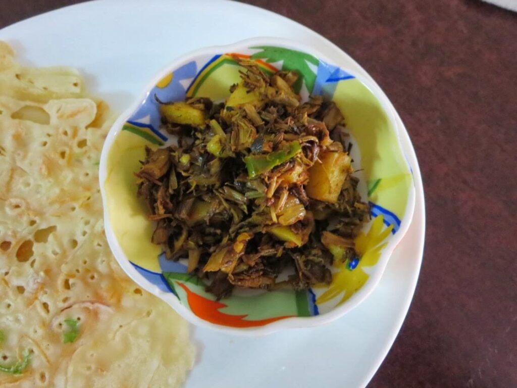 Koldil Bhaaji Food Assam