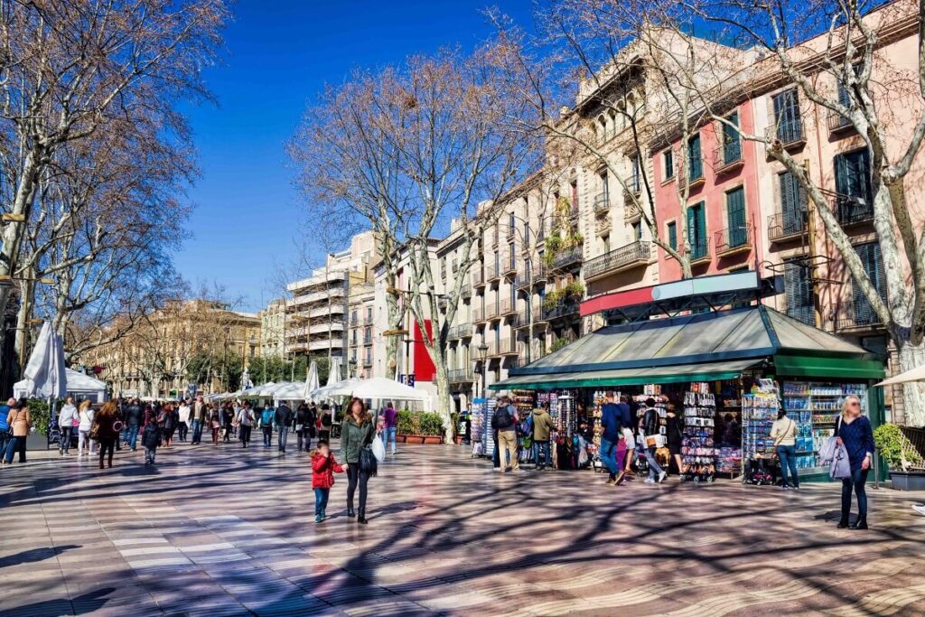 La Rambla, Barcelona, Spain