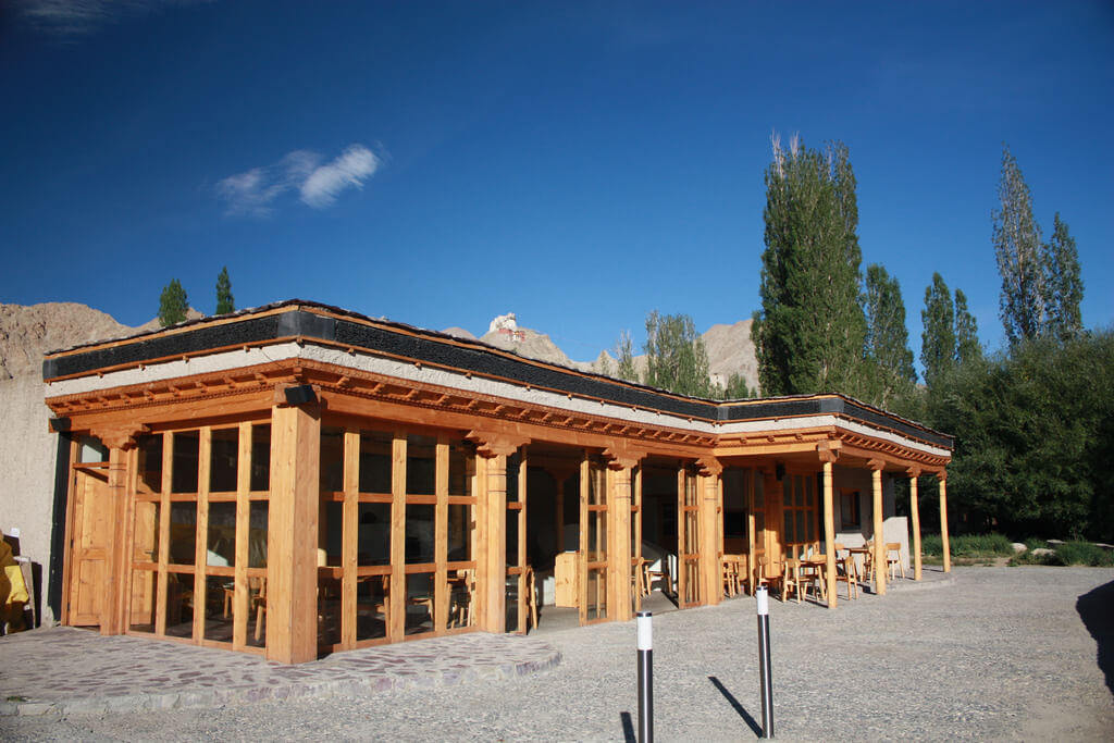 Leh to Khardung La en route Places to eat Bon Appetit,